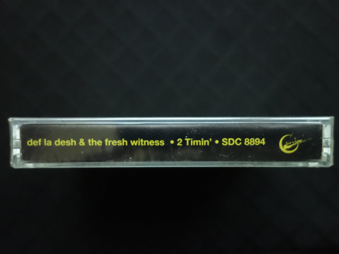 Def La Desh & The Fresh Witness "2 Timin'"-Cassette Tapes-UnDigable Digs