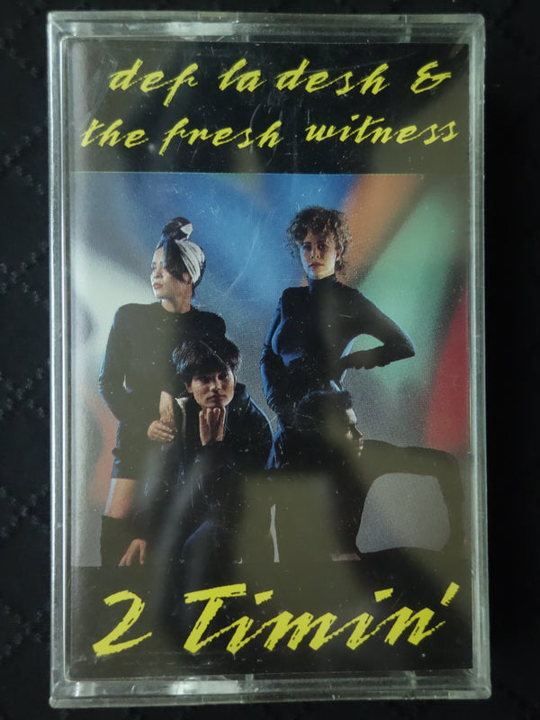 Def La Desh & The Fresh Witness "2 Timin'"-Cassette Tapes-UnDigable Digs