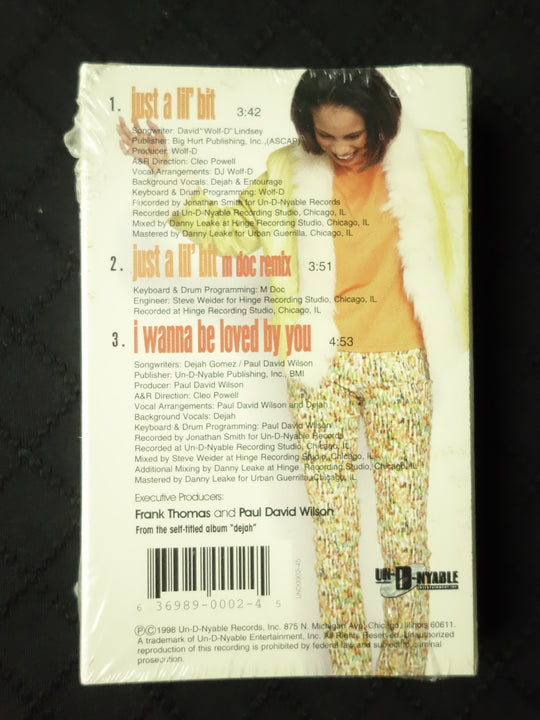 Dejah "Just A Lil' Bit" (Single)-Cassette Tapes-UnDigable Digs
