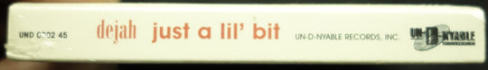 Dejah "Just A Lil' Bit" (Single)-Cassette Tapes-UnDigable Digs