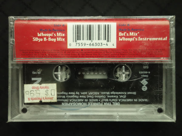 Del Tha Funkee Homosapien "Made In America" (Maxi-Single)-Cassette Tapes-UnDigable Digs