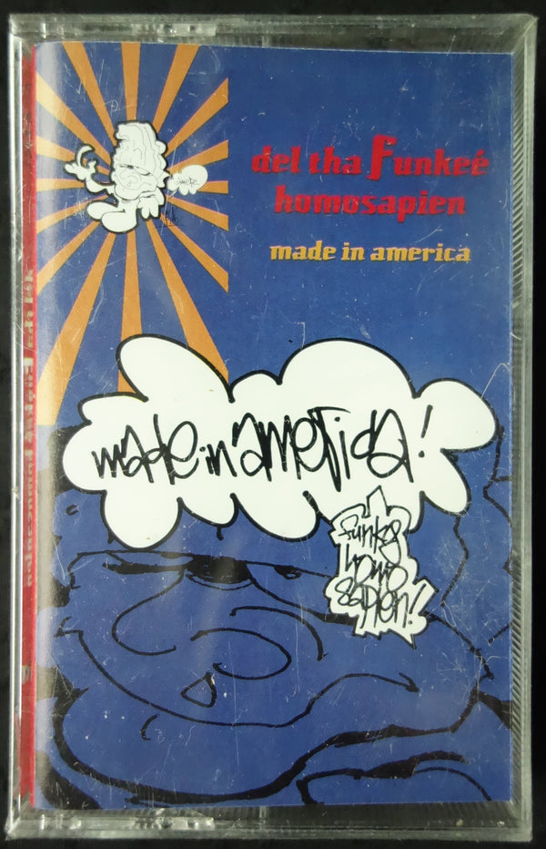 Del Tha Funkee Homosapien "Made In America" (Maxi-Single)-Cassette Tapes-UnDigable Digs