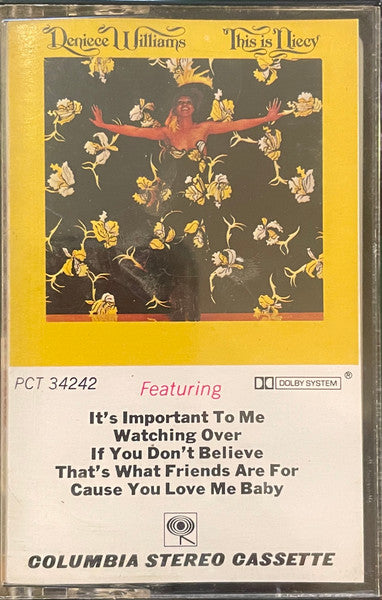 Deniece Williams "This Is Niecy"-Cassette Tapes-UnDigable Digs