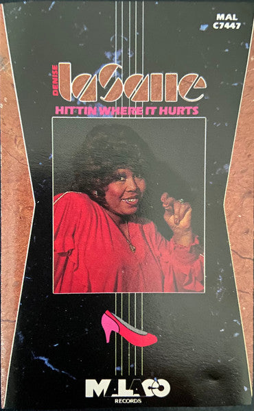 Denise Lasalle "Hittin Where It Hurts"-Cassette Tapes-UnDigable Digs