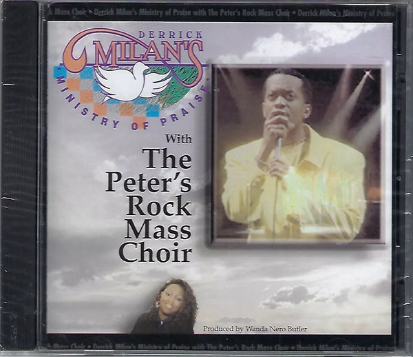 Derrick Milan w/ The Peter's Rock Mass Choir "Derrick Milan's Ministry Of Praise"-Cassette Tapes-UnDigable Digs
