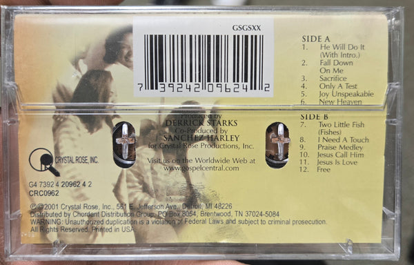 Derrick Starks & Today's Generation "Sacrifice"-Cassette Tapes-UnDigable Digs