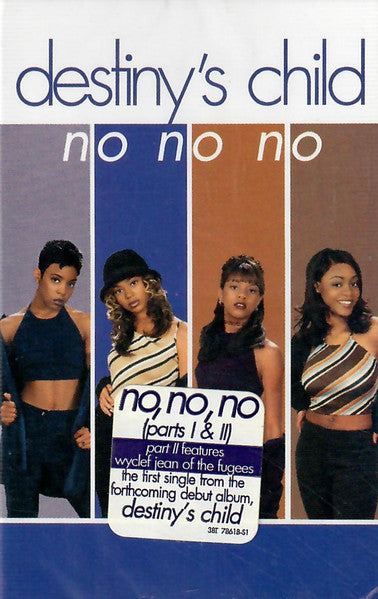 Destiny's Child "No No No" (Single)-Cassette Tapes-UnDigable Digs