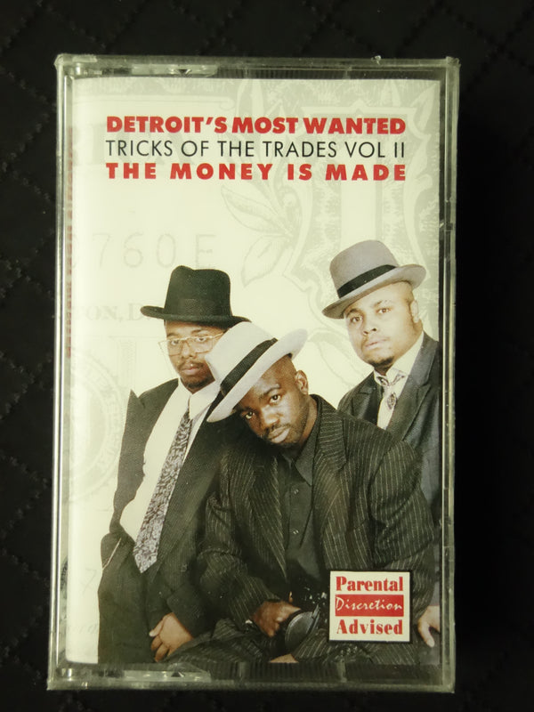 Detroit's Most Wanted "Tricks Of The Trades Vol. II: The Money Is Made"-Cassette Tapes-UnDigable Digs