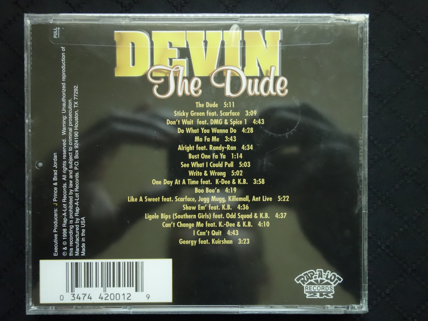 Devin "The Dude" (CD)-CDs-UnDigable Digs