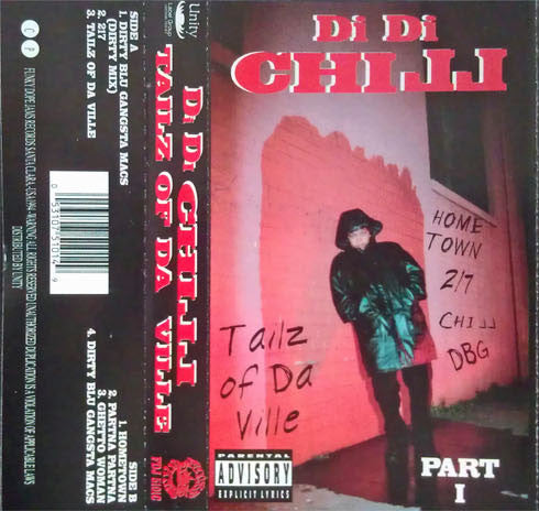 Di Di Chill "Tailz Of Da Ville (Part I)"-Cassette Tapes-UnDigable Digs