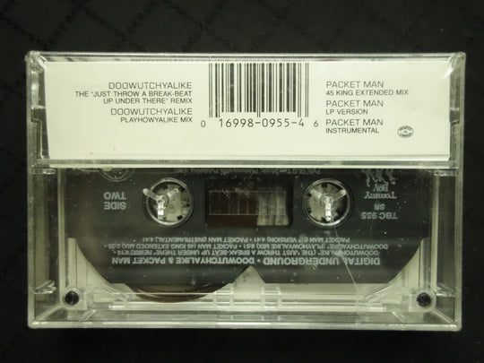 Digital Underground "Doowutchyalike / Packet Man" (Maxi-Single)-Cassette Tapes-UnDigable Digs