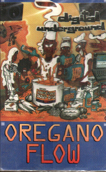 Digital Underground "Oregano Flow" (Single)-Cassette Tapes-UnDigable Digs