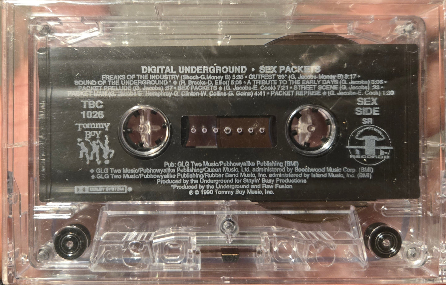 Digital Underground "Sex Packets" (Jail Tape)-Cassette Tapes-UnDigable Digs
