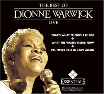 Dionne Warwick "Best of Dionne Warwick: Live" (CD)-CDs-UnDigable Digs