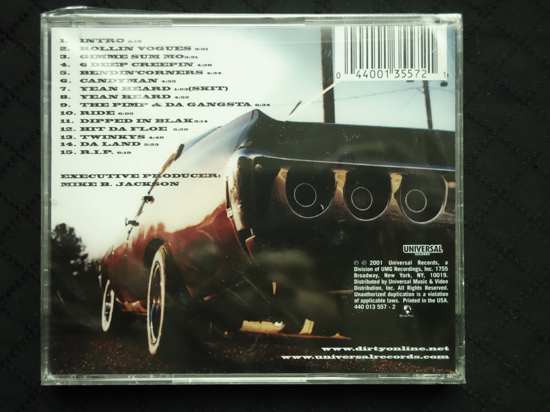 Dirty "The Pimp & Da Gangsta" (CD)-CDs-UnDigable Digs