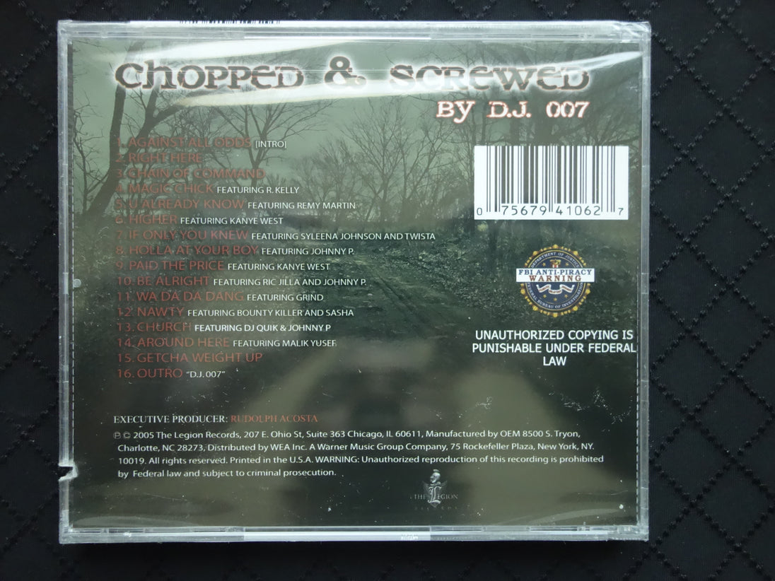 Do Or Die "D.O.D" (Chopped & Screwed By D.J. 007) (CD)-CDs-UnDigable Digs