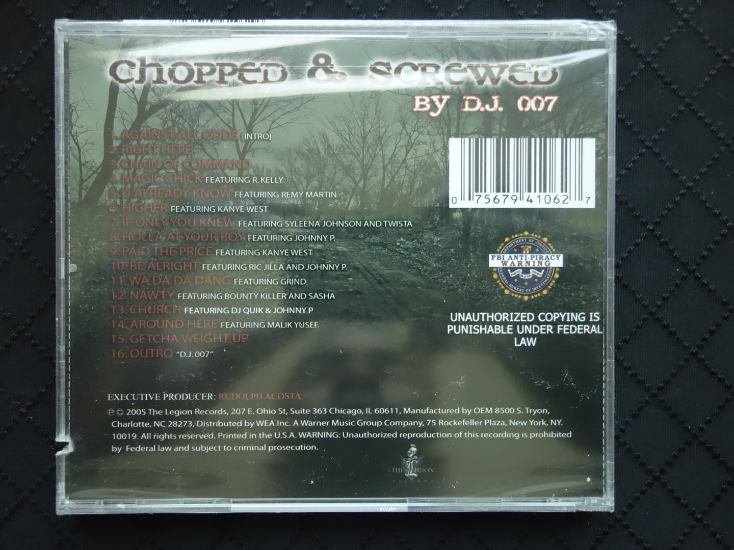 Do Or Die "D.O.D" (Chopped & Screwed By D.J. 007) (CD)-CDs-UnDigable Digs