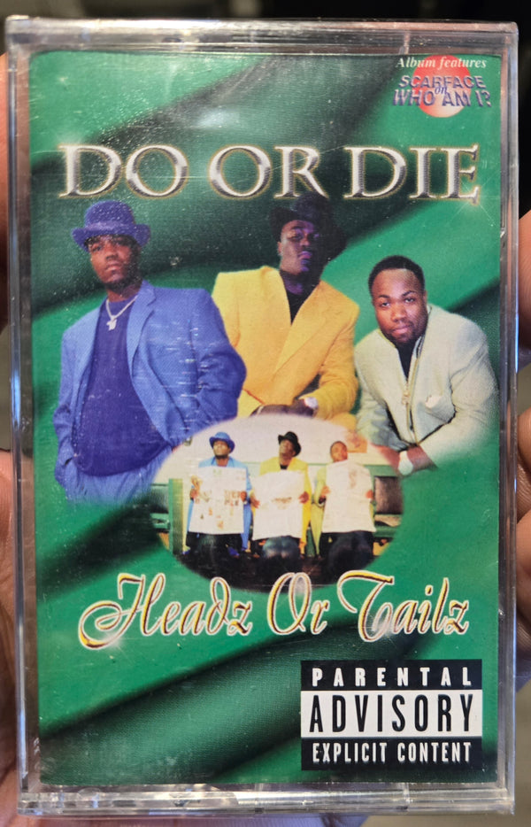 Do Or Die "Headz Or Tailz"-Cassette Tapes-UnDigable Digs