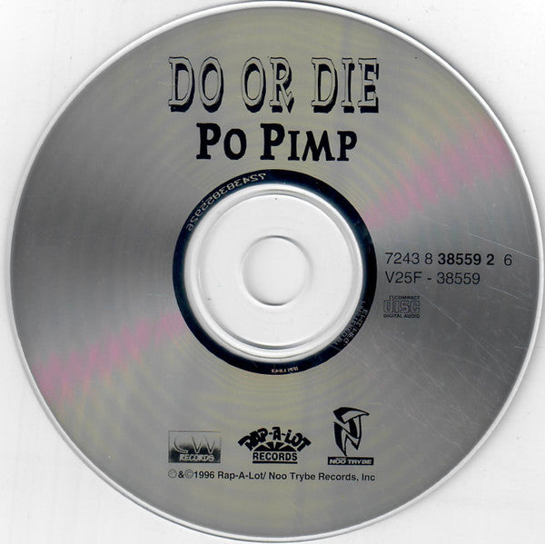 Do Or Die "Po Pimp" (RE) (CD Single)-CDs-UnDigable Digs