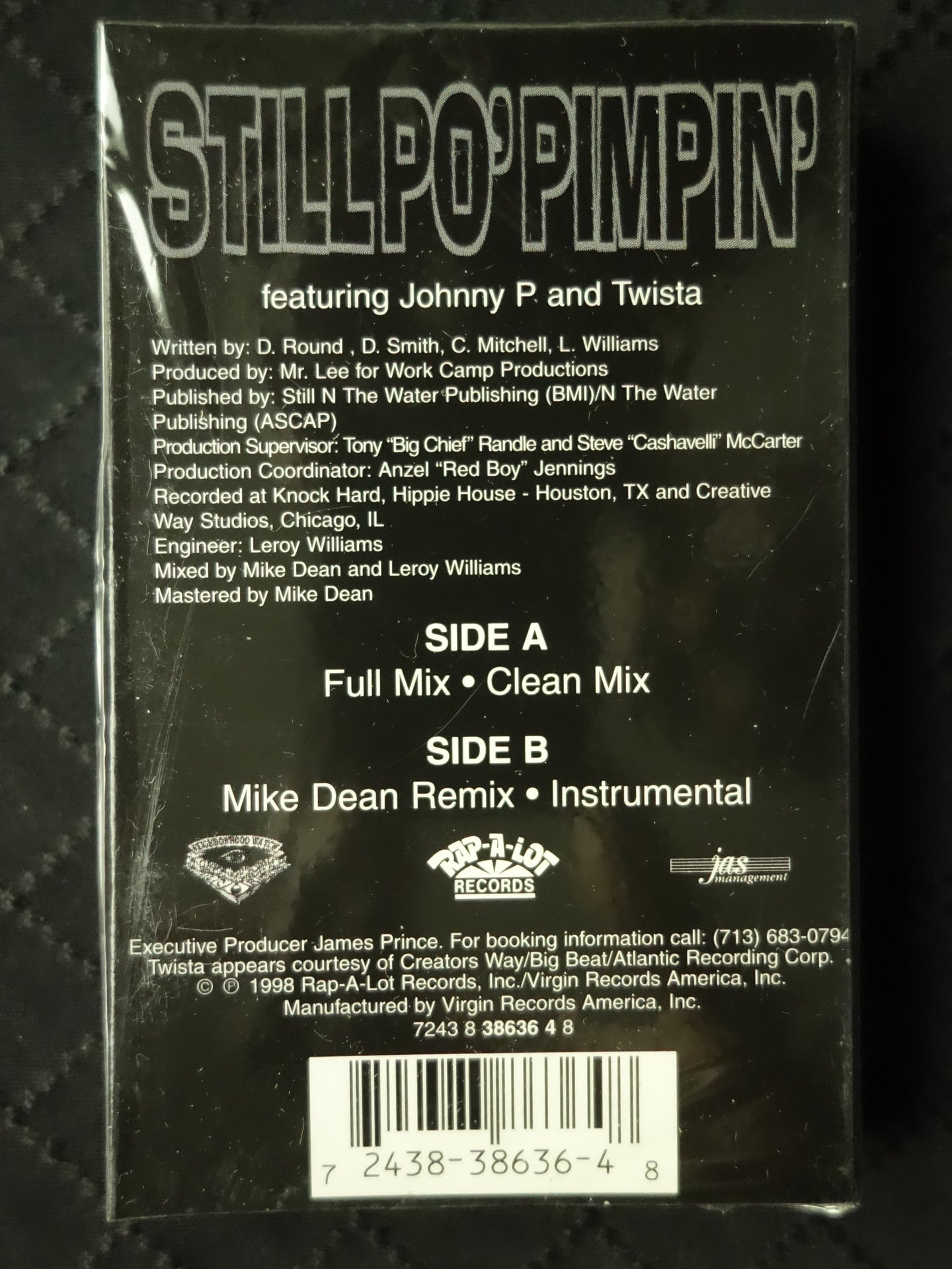 Do Or Die "Still Po' Pimpin'" (Single)-Cassette Tapes-UnDigable Digs