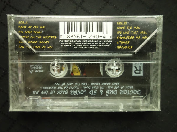 Doctor Dré & Ed Lover "Back Up Off Me!"-Cassette Tapes-UnDigable Digs