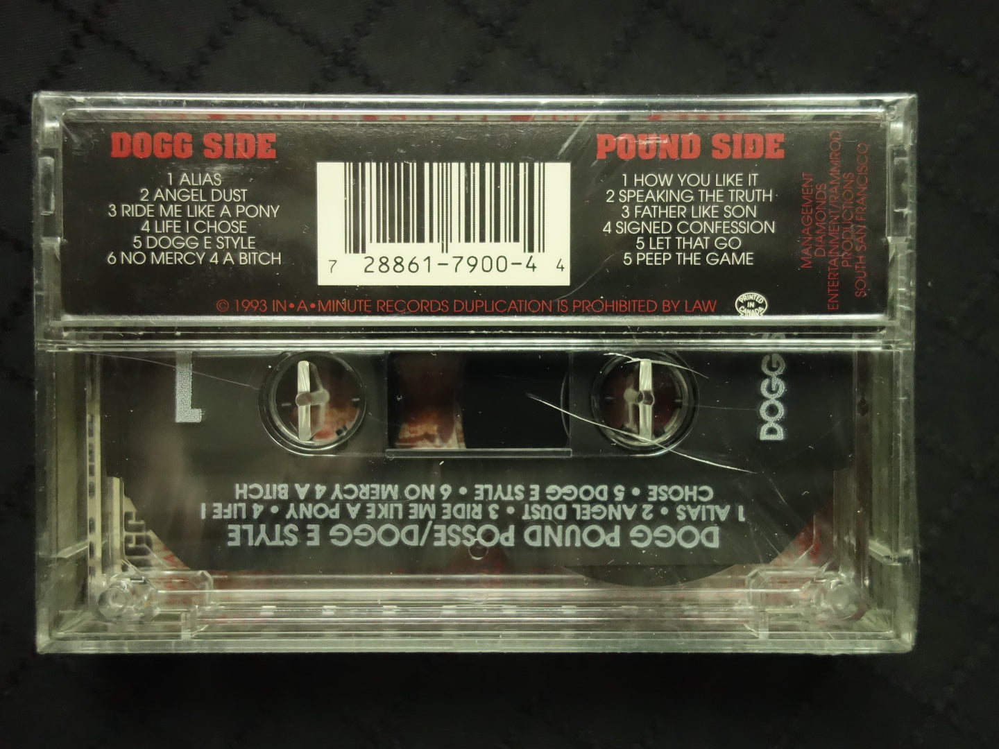 Dogg Pound Posse "Dogg E Style"-Cassette Tapes-UnDigable Digs