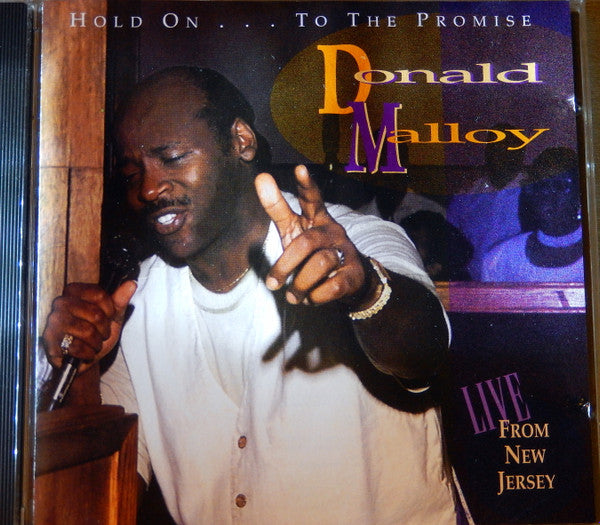 Donald Malloy "Hold On...To The Promise Live From New Jersey"-Cassette Tapes-UnDigable Digs