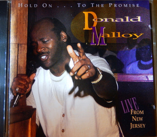 Donald Malloy "Hold On...To The Promise Live From New Jersey"-Cassette Tapes-UnDigable Digs