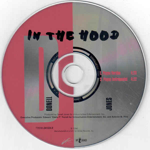 Donell Jones "In The Hood" (CD Single)-CDs-UnDigable Digs
