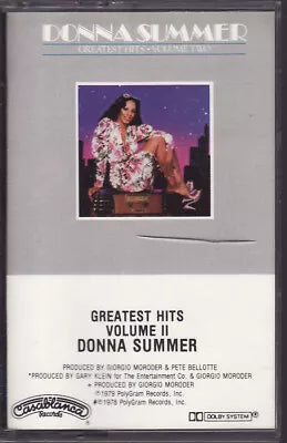 Donna Summer "Greatest Hits Vol. 2"-Cassette Tapes-UnDigable Digs