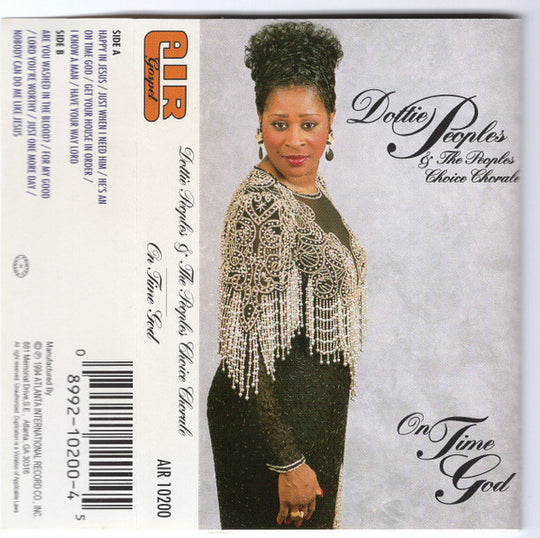 Dottie Peoples & The People's Choice Chorale "On Time God"-Cassette Tapes-UnDigable Digs