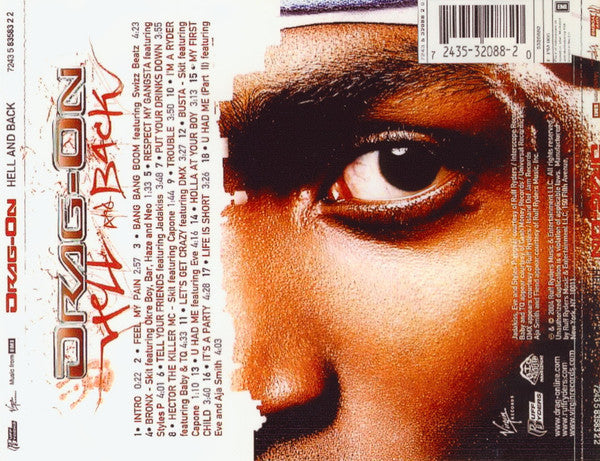 Drag-On "Hell And Back" (CD)-CDs-UnDigable Digs