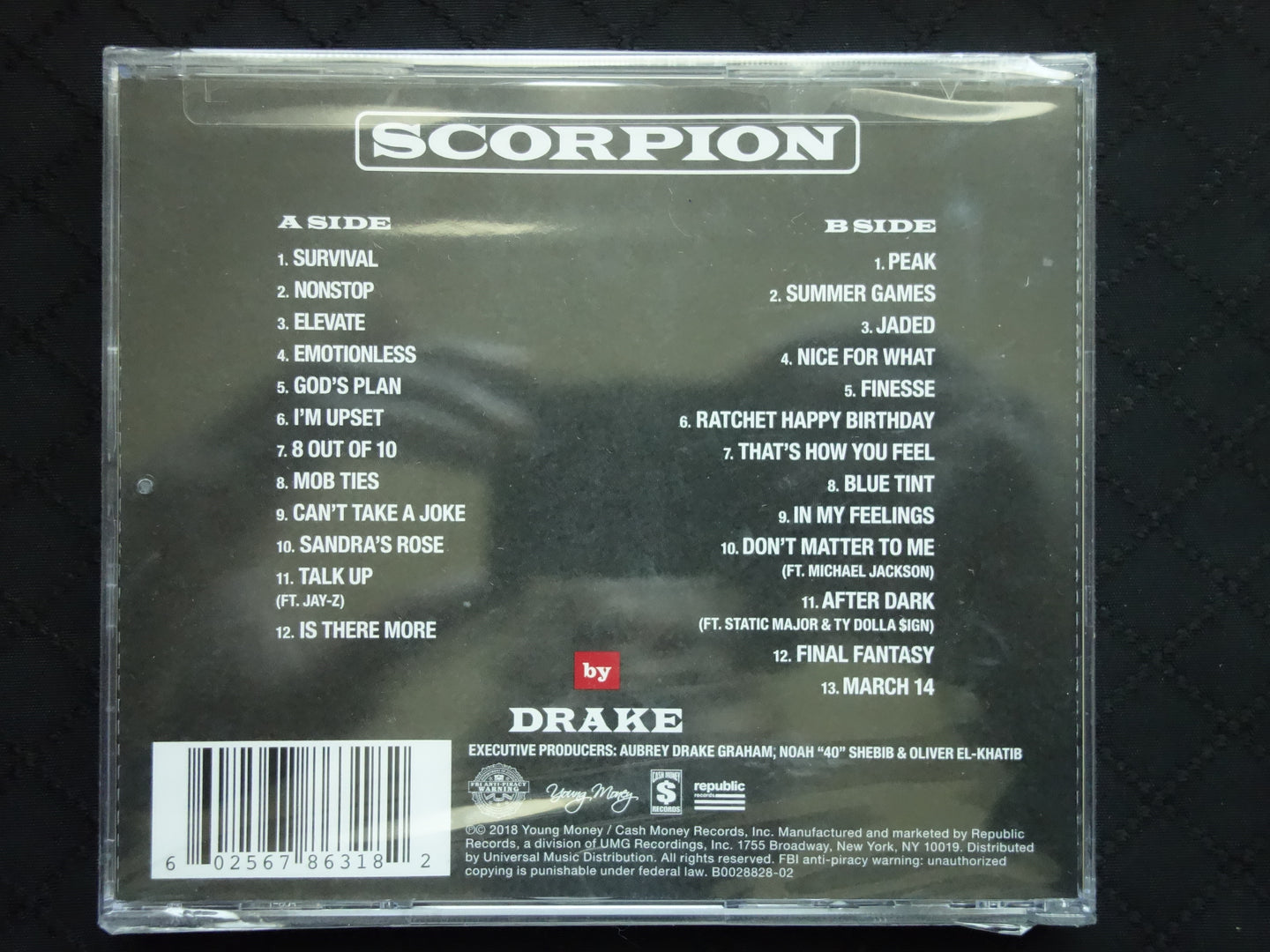 Drake "Scorpion" (2xCD)-CDs-UnDigable Digs