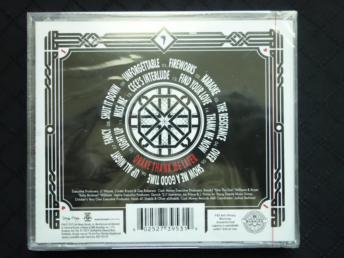 Drake "Thank Me Later" (CD)-CDs-UnDigable Digs