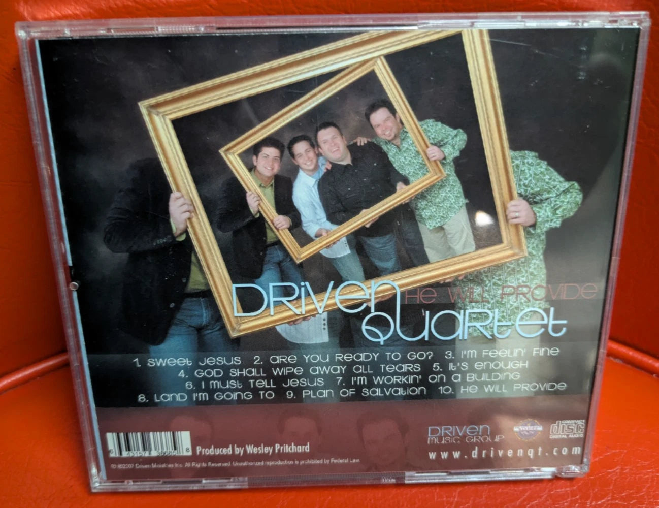 Driven Quartet "He Will Provide" (CD)-CDs-UnDigable Digs