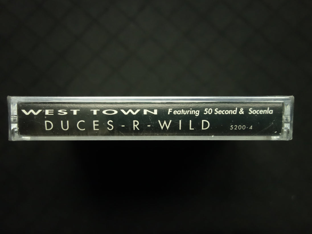 Duces-R-Wild f; 50 Seconds & Socenla "West Town"-Cassette Tapes-UnDigable Digs
