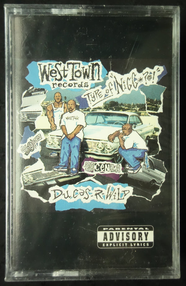 Duces-R-Wild f; 50 Seconds & Socenla "West Town"-Cassette Tapes-UnDigable Digs