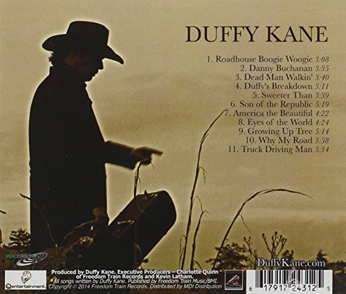 Duffy Kane "Dead Man Walkin'" (CD)-CDs-UnDigable Digs