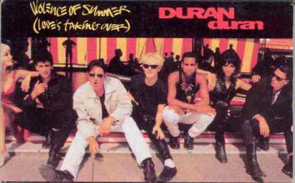 Duran Duran "Violence Of Summer (Love's Taking Over)" (Single)-Cassette Tapes-UnDigable Digs