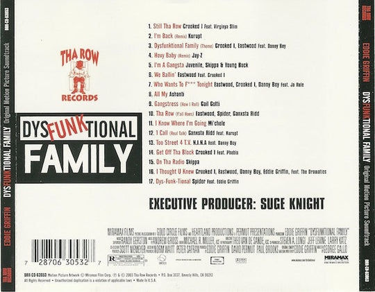 Dysfunktional Family (Original Motion Picture Soundtrack) (CD)-CDs-UnDigable Digs