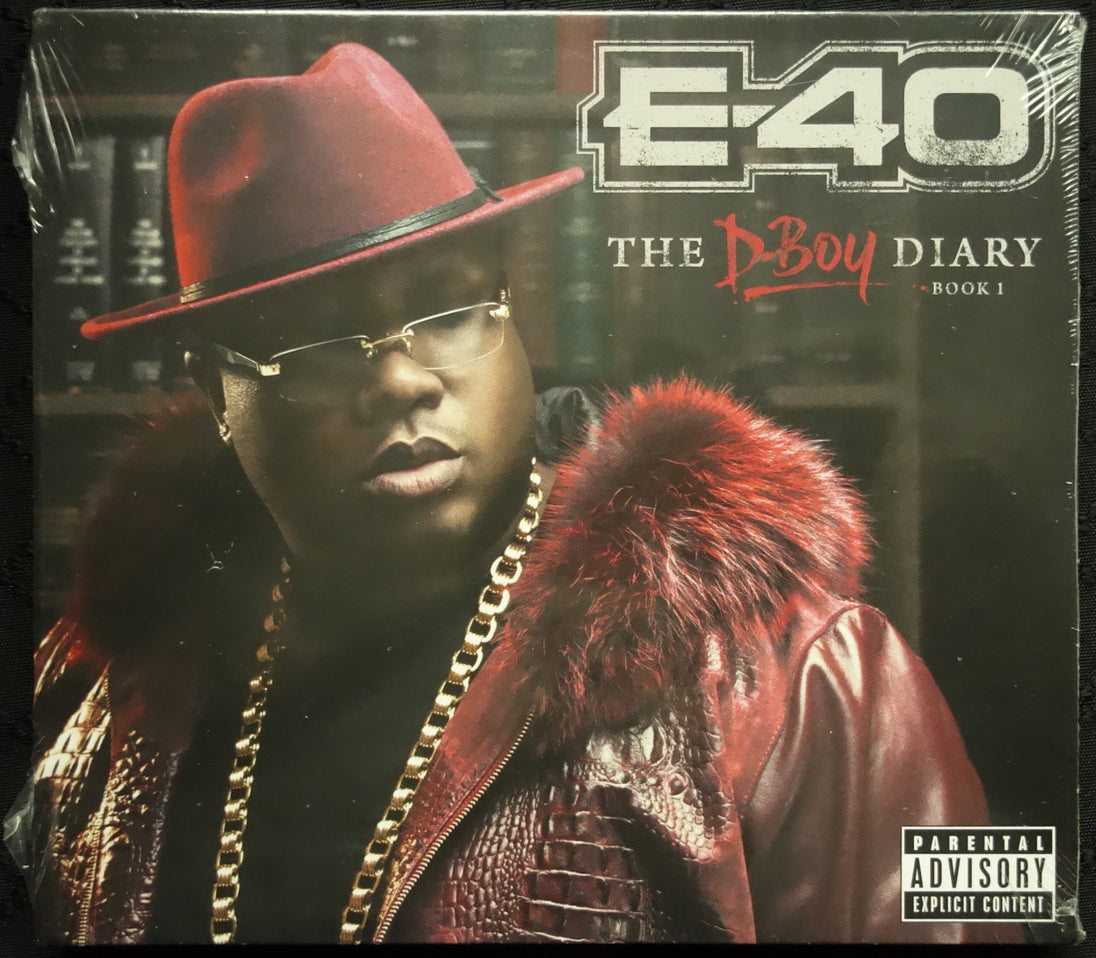 E-40 "The D-Boy Diary (Book 1)" (CD)-CDs-UnDigable Digs
