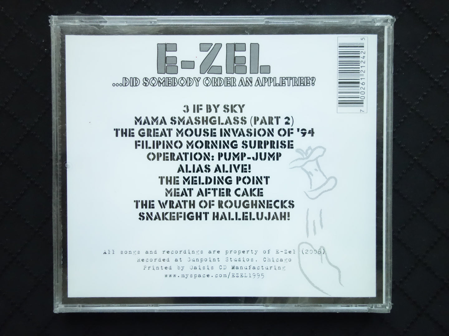 E-Zel "…Did Somebody Order An Appletree?" (CD)-CDs-UnDigable Digs