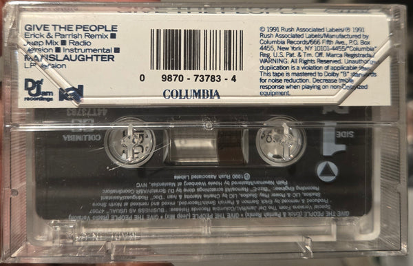 EPMD "Give The People" (Maxi-Single)-Cassette Tapes-UnDigable Digs