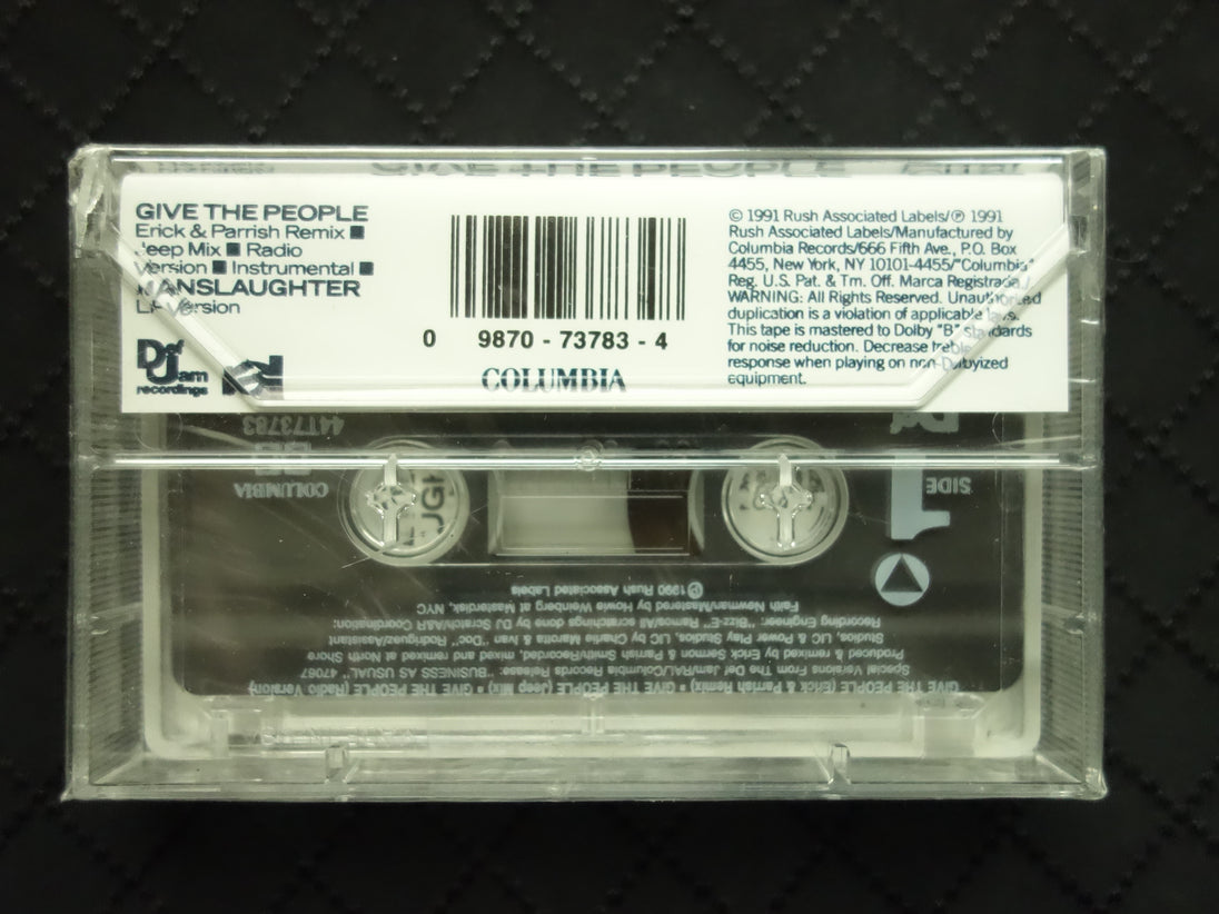 EPMD "Give The People" (Maxi-Single)-Cassette Tapes-UnDigable Digs