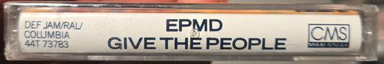 EPMD "Give The People" (Maxi-Single)-Cassette Tapes-UnDigable Digs