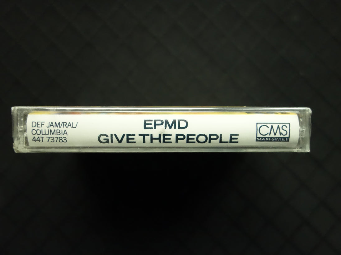 EPMD "Give The People" (Maxi-Single)-Cassette Tapes-UnDigable Digs
