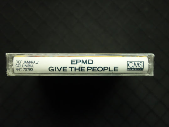 EPMD "Give The People" (Maxi-Single)-Cassette Tapes-UnDigable Digs