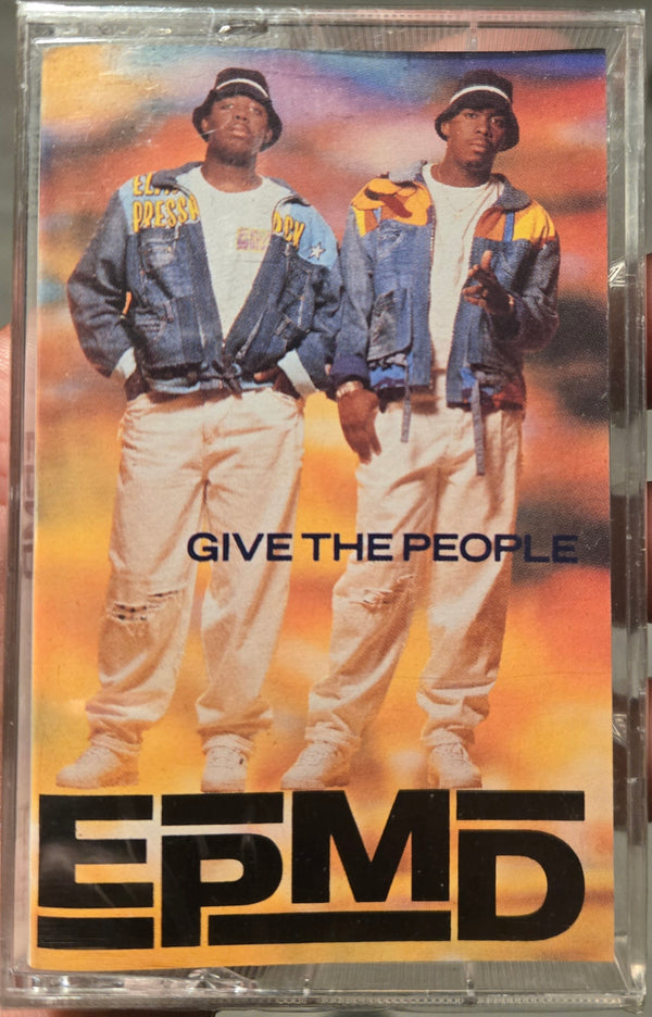 EPMD "Give The People" (Maxi-Single)-Cassette Tapes-UnDigable Digs