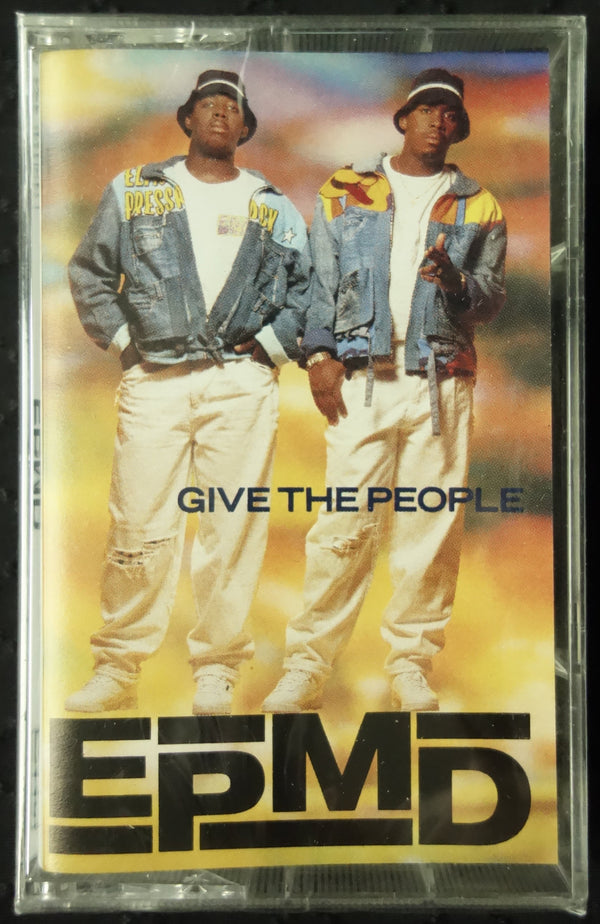 EPMD "Give The People" (Maxi-Single)-Cassette Tapes-UnDigable Digs