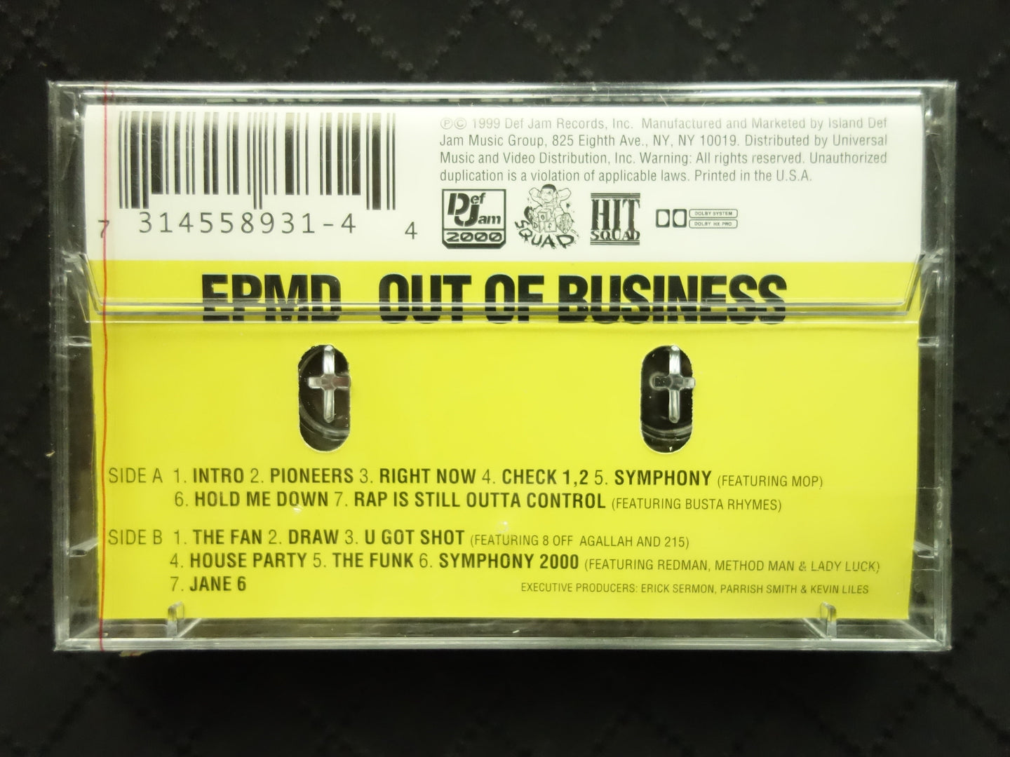 EPMD "Out Of Business" (Clean / Edited Version)-Cassette Tapes-UnDigable Digs